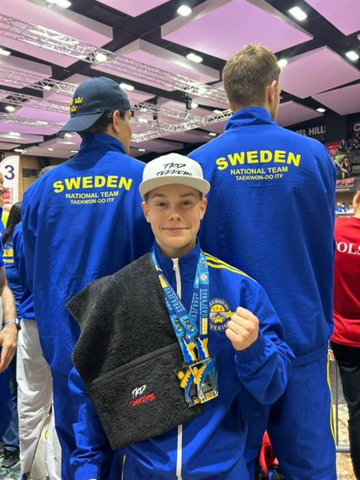 Sixten Hultbäck vid EM 2025